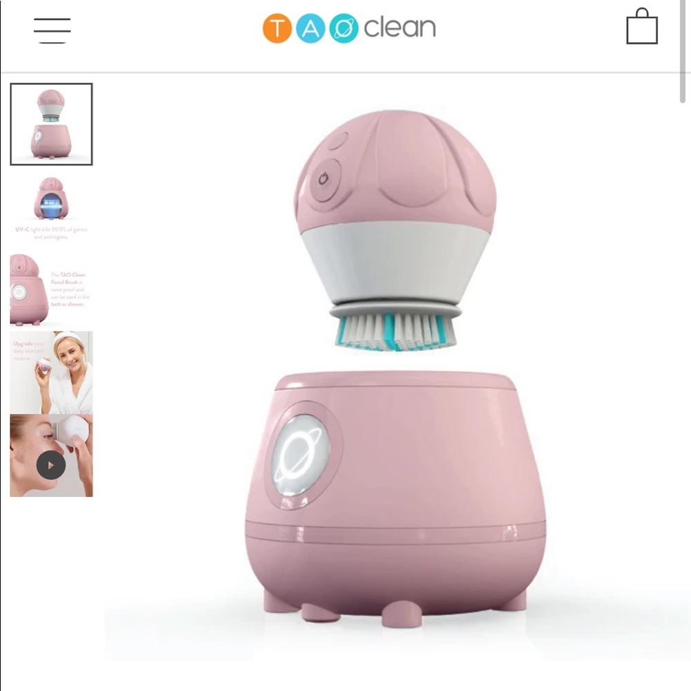 Facial brush system by TAO clean